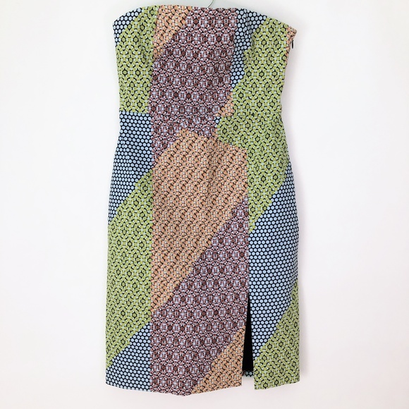 Kate Spade Strapless Patterned Dress - Picture 1 of 4